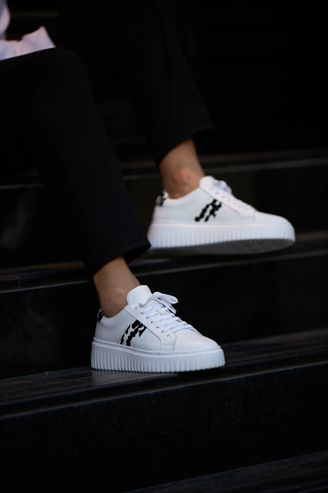 Melrk White Sneakers