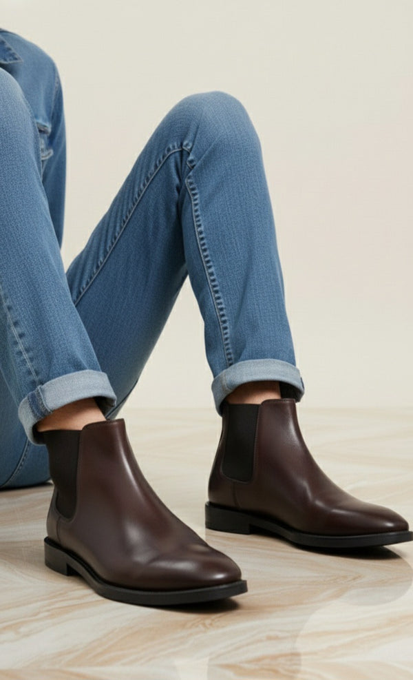 Brown Chelsea Boots