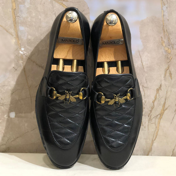 Black Diamond Bee Loafers