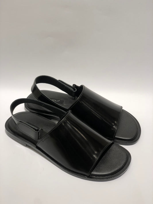 Black Calf Sandals