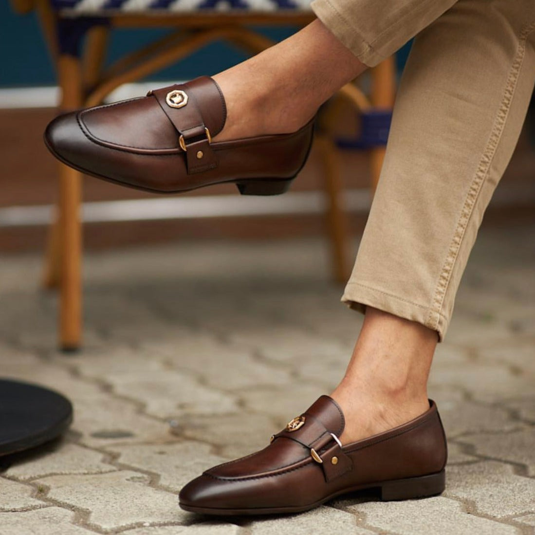 Brown Azok Loafer