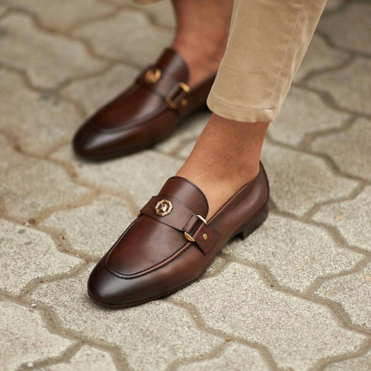 Brown Azok Loafer