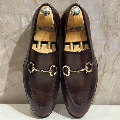 Brown Vantor Loafers