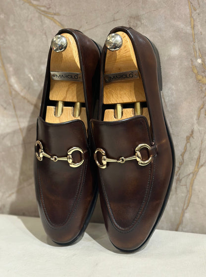 Brown Vantor Loafers