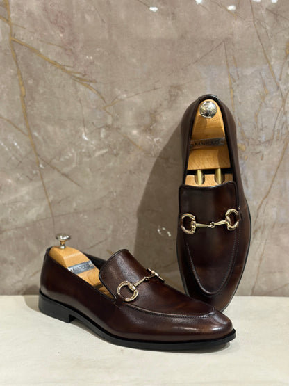 Brown Vantor Loafers