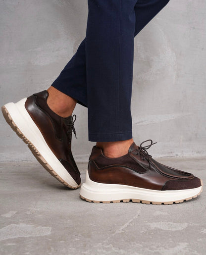 Brown Shaded Casual Runners