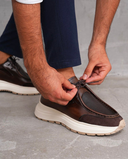 Brown Shaded Casual Runners