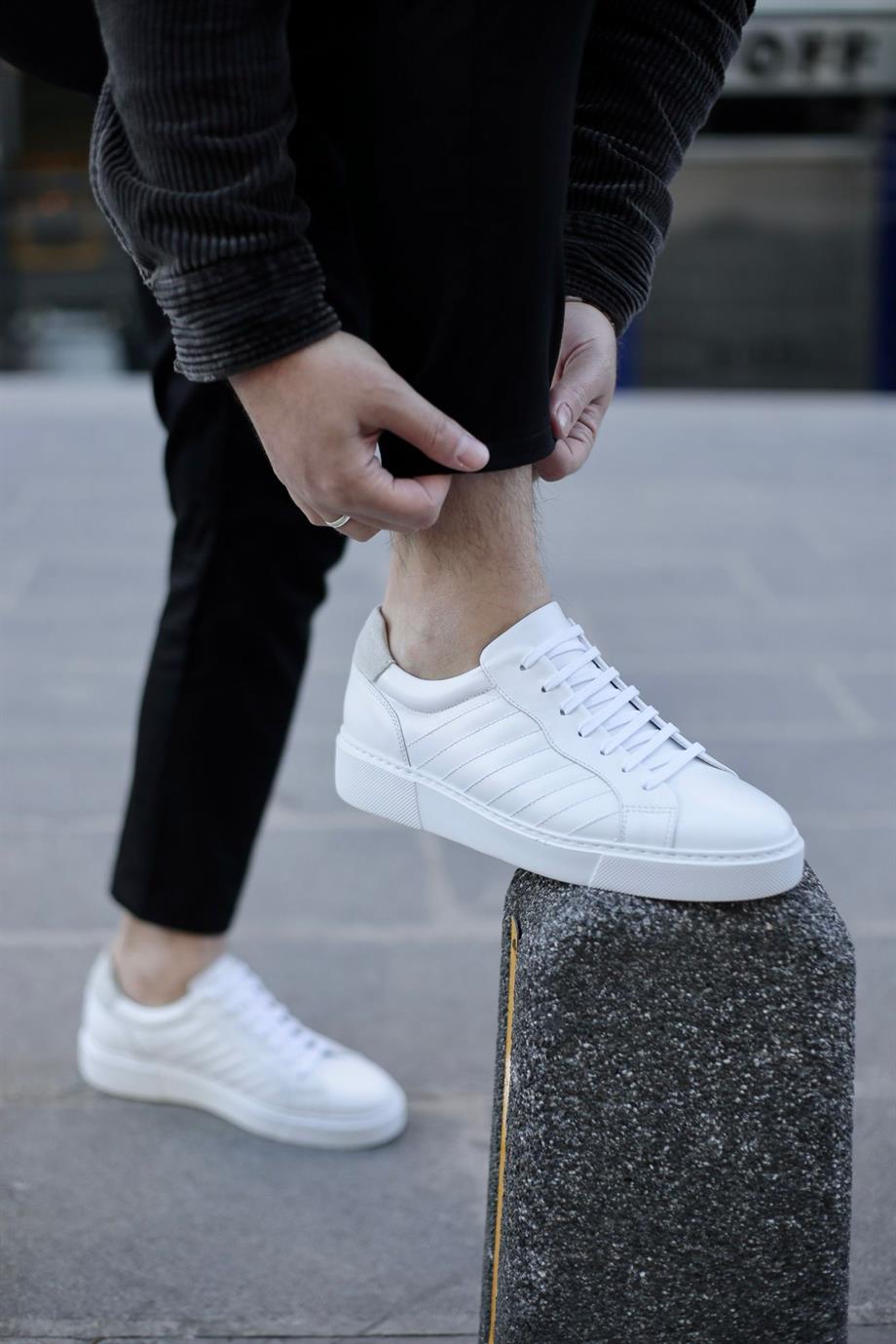 White Sneakers-SM002
