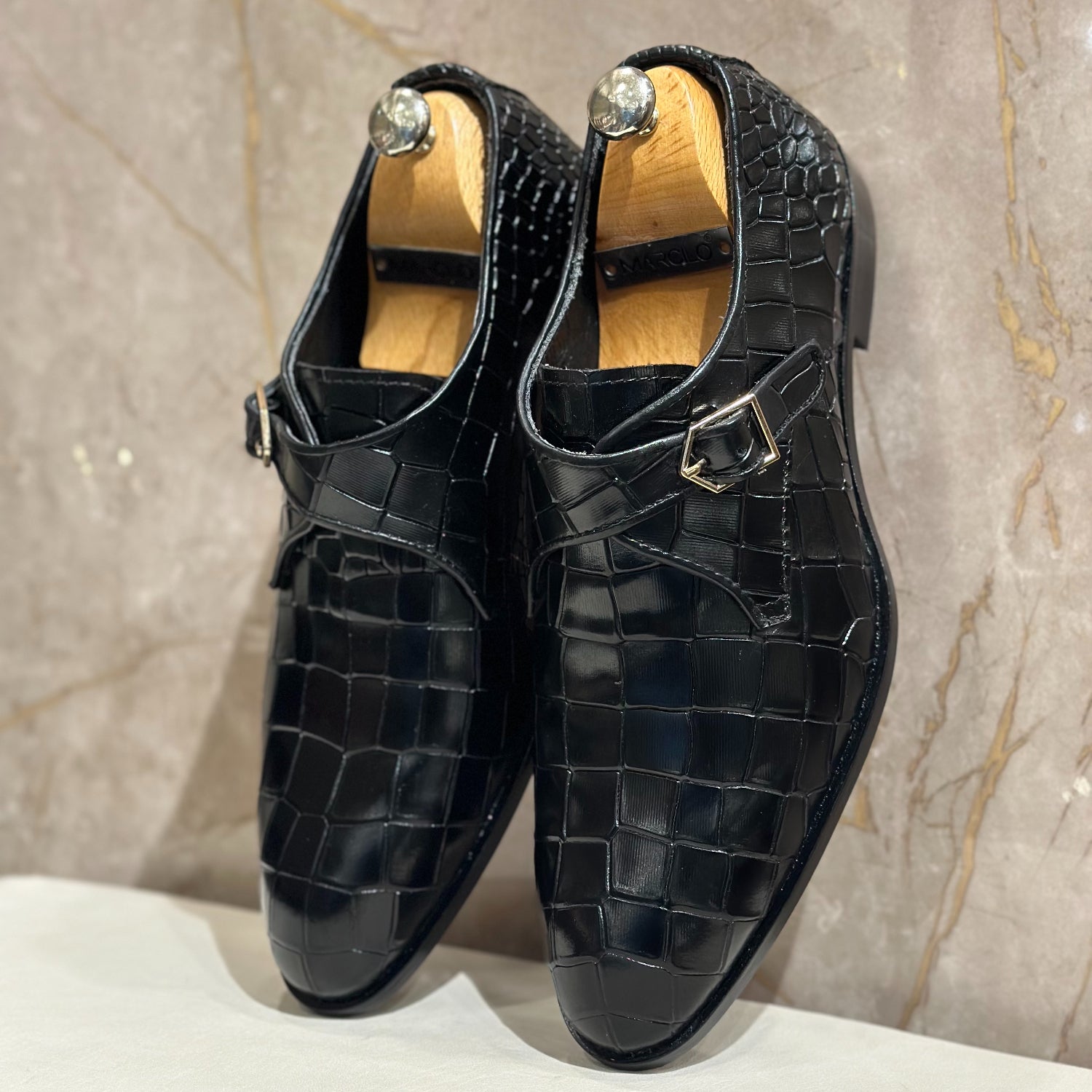 Black Croc Single Monk M1 – Marcilo