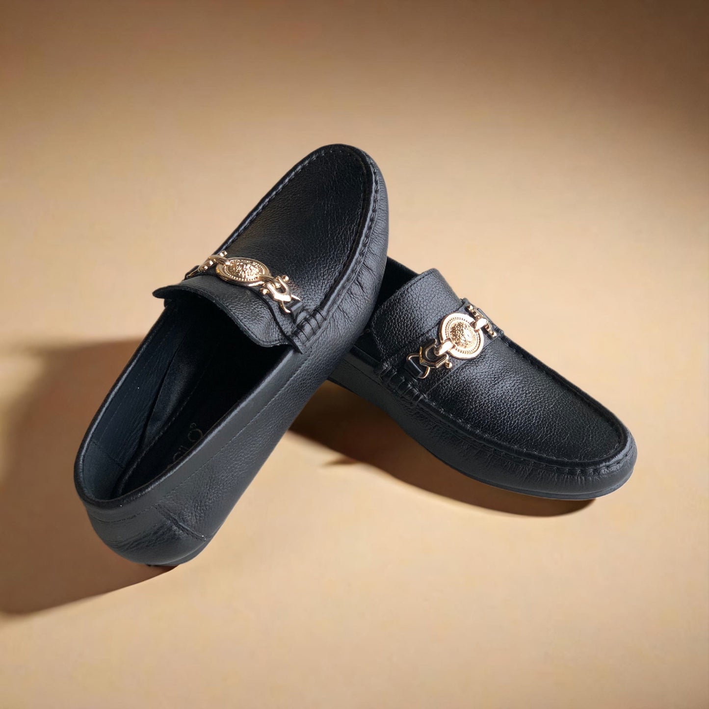 Black VRS Grainy Driving Loafer