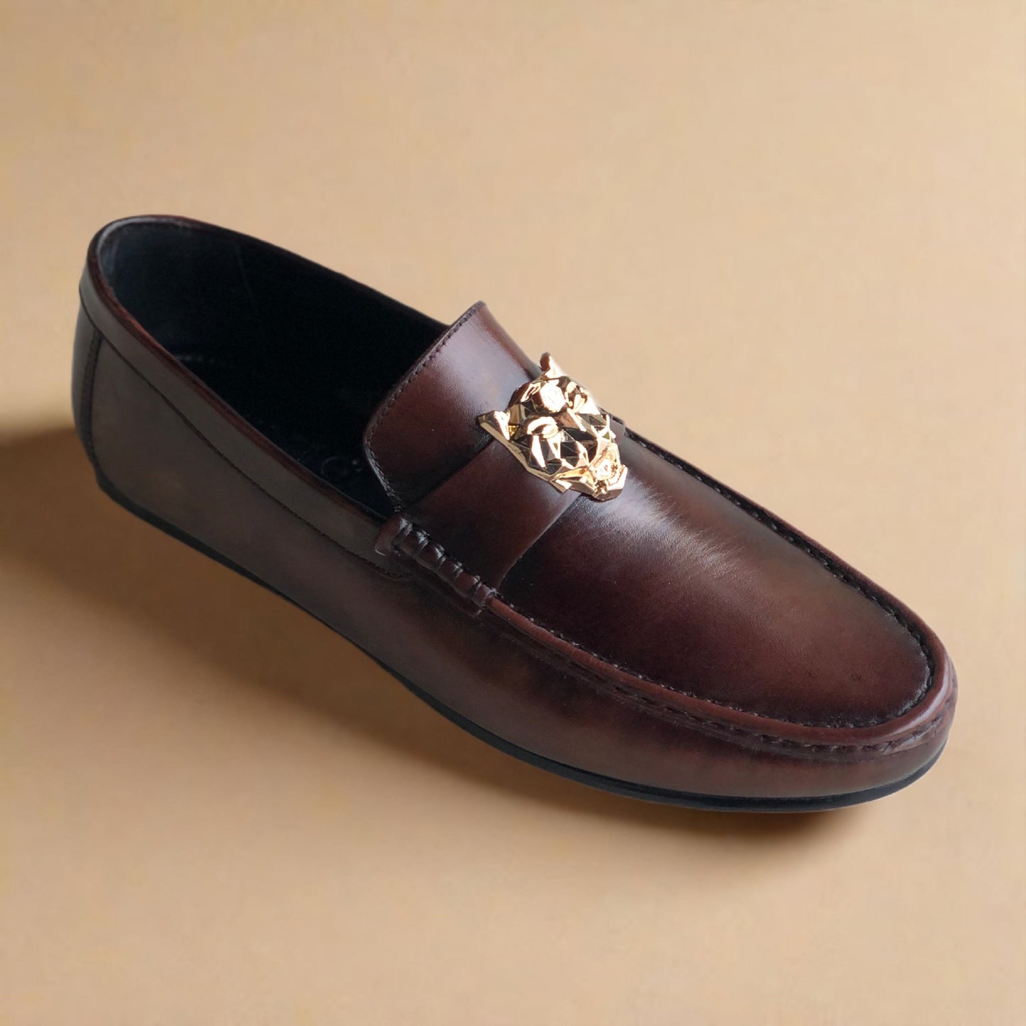 Brown Driving Loafers