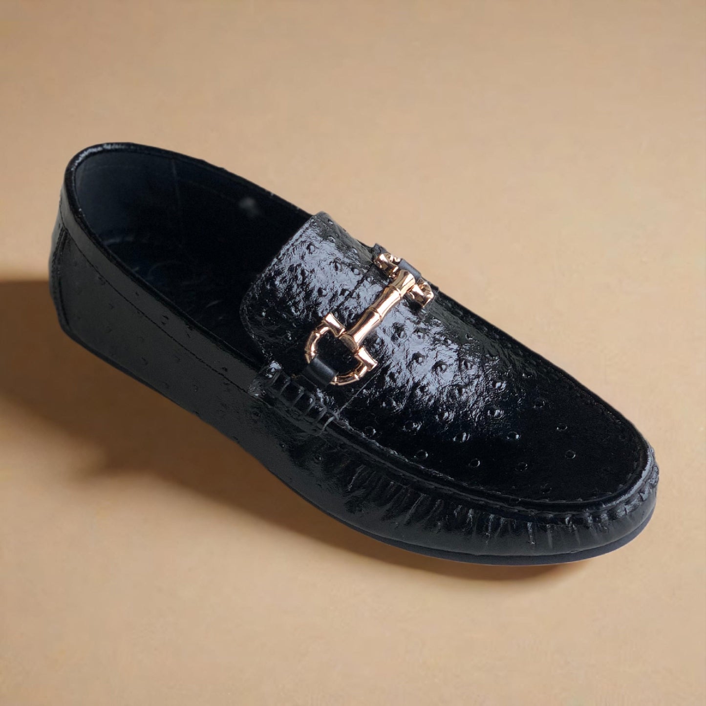Black Os Gb Driving Loafers