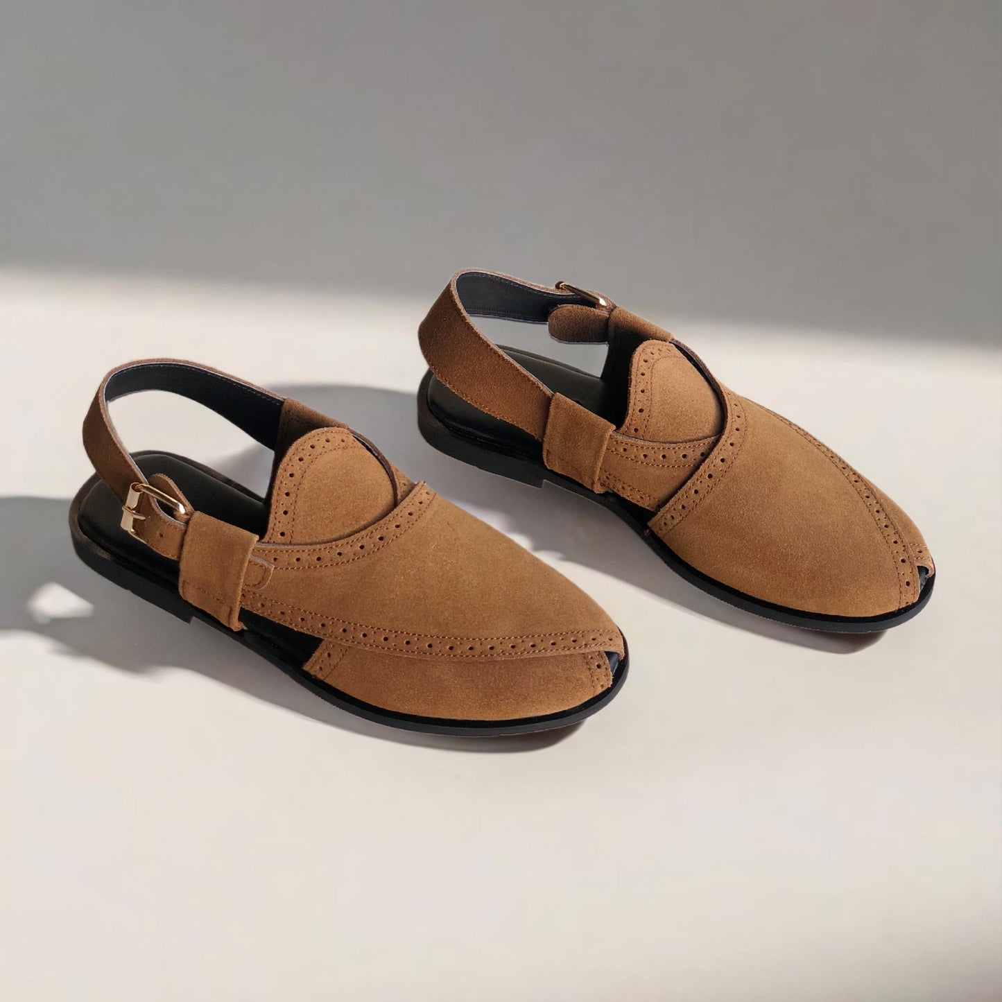 Camel Suede Kheri