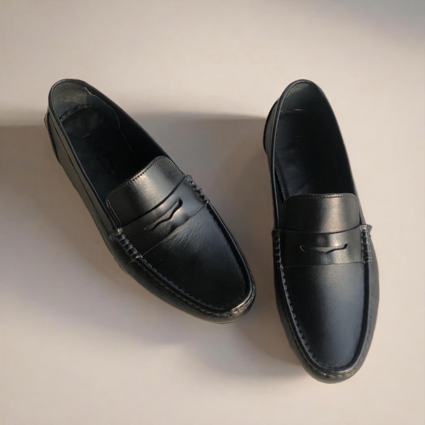 Black Driving Loafer