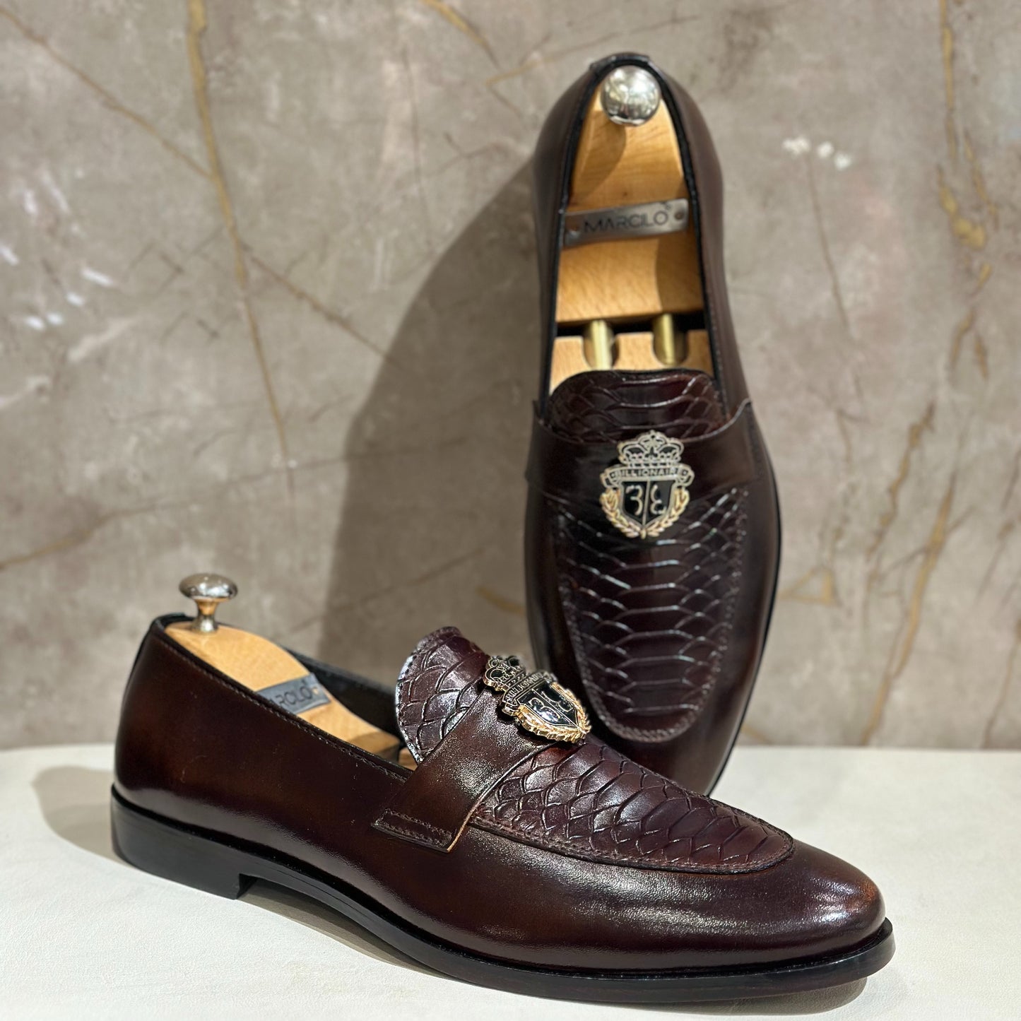 Brown Sar Loafers