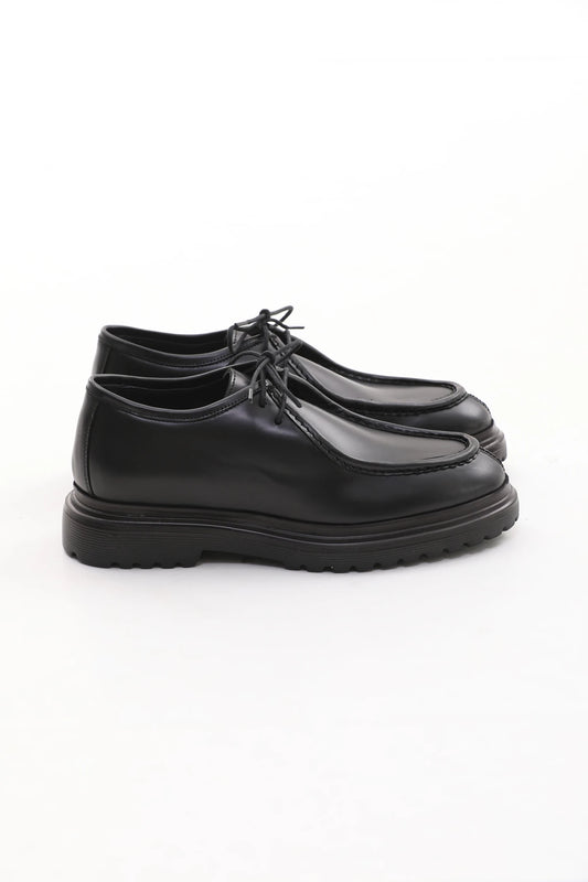 Black Lace Up Casual Shoes