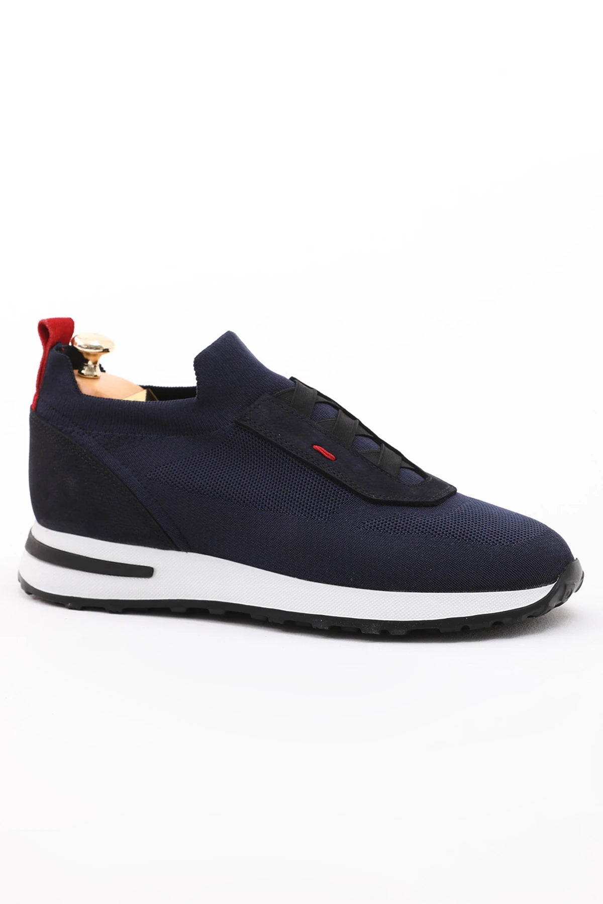 Blue Knitwear Casual Runners