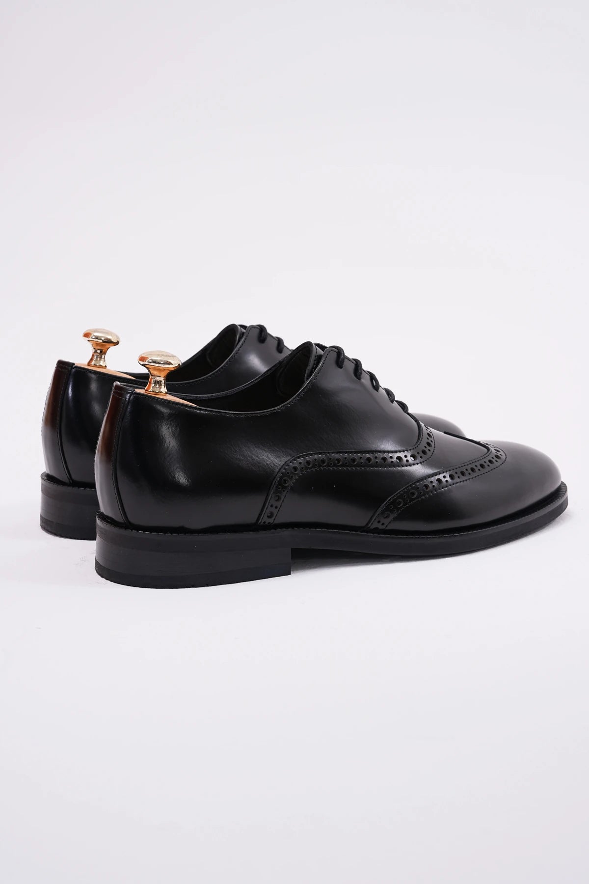 Black Calf Wingtip Oxford