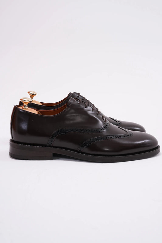 Brown Calf Wingtip Oxford