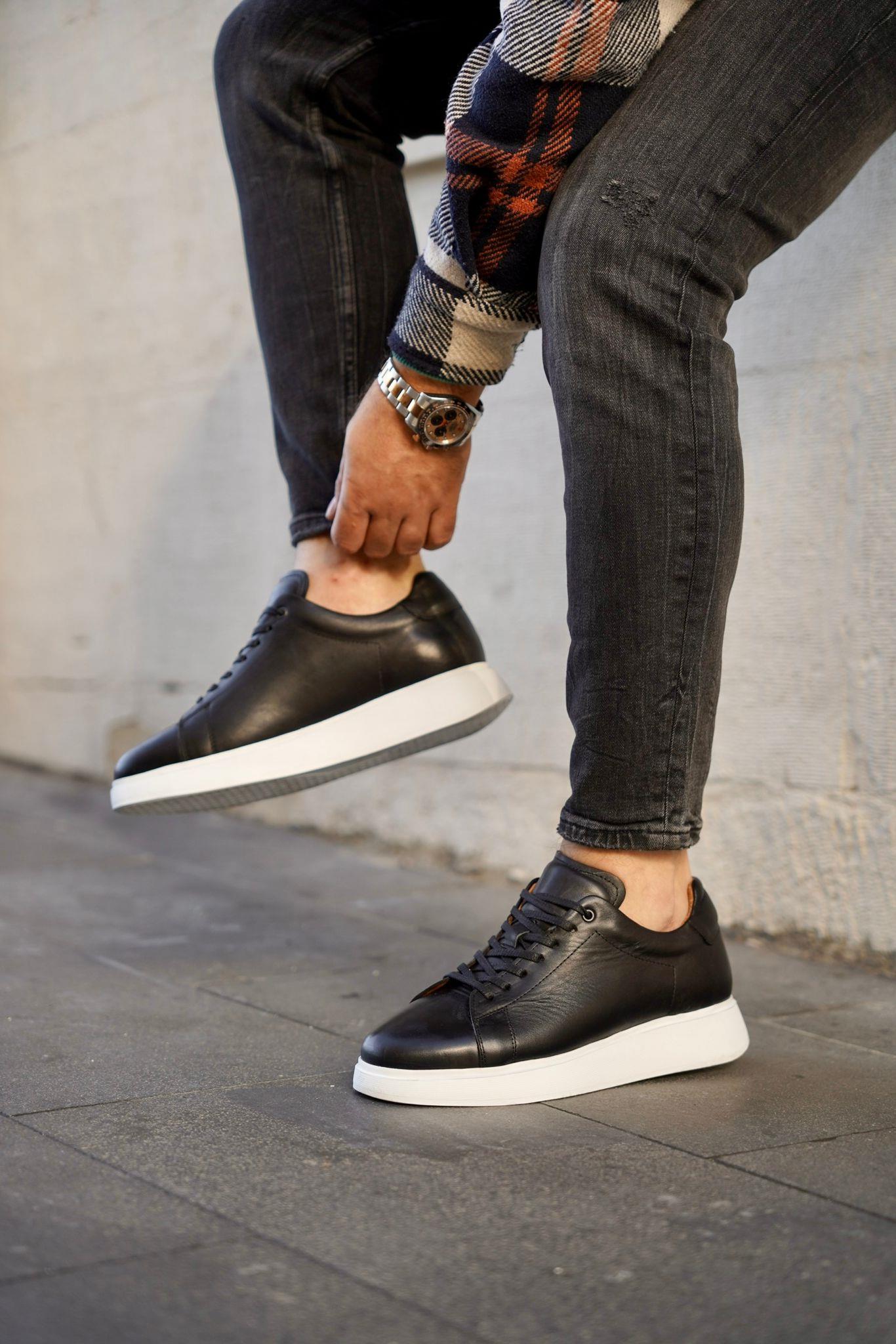 ALL Black Sneakers-SM007